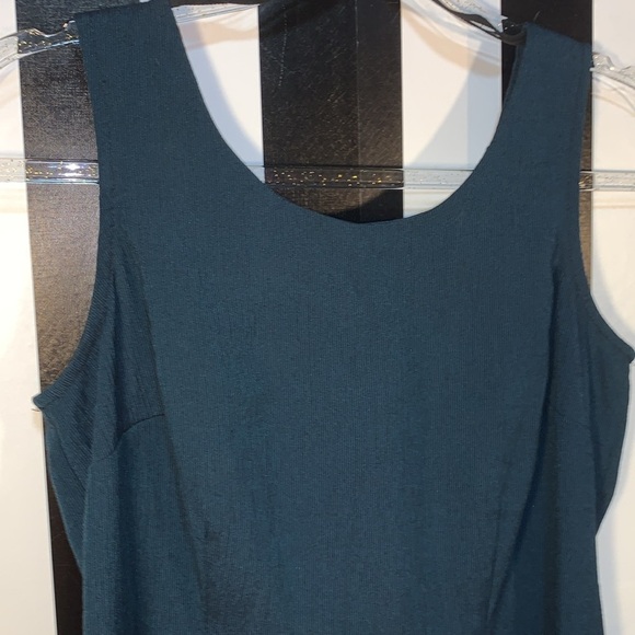 Vintage 90s Dark Green Jumper Dress Retro y2k vibes Small Juniors 2/4 - Picture 2 of 13